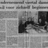 Krantenartikel Klerekafee